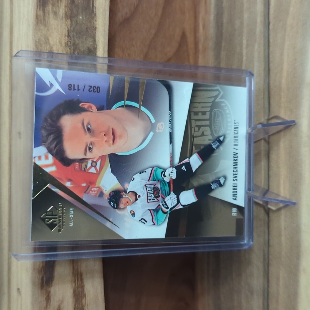 2023-24 SP Game Used Andrei Svechnikov 032/118